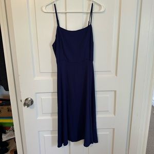 Blue Slip Dress